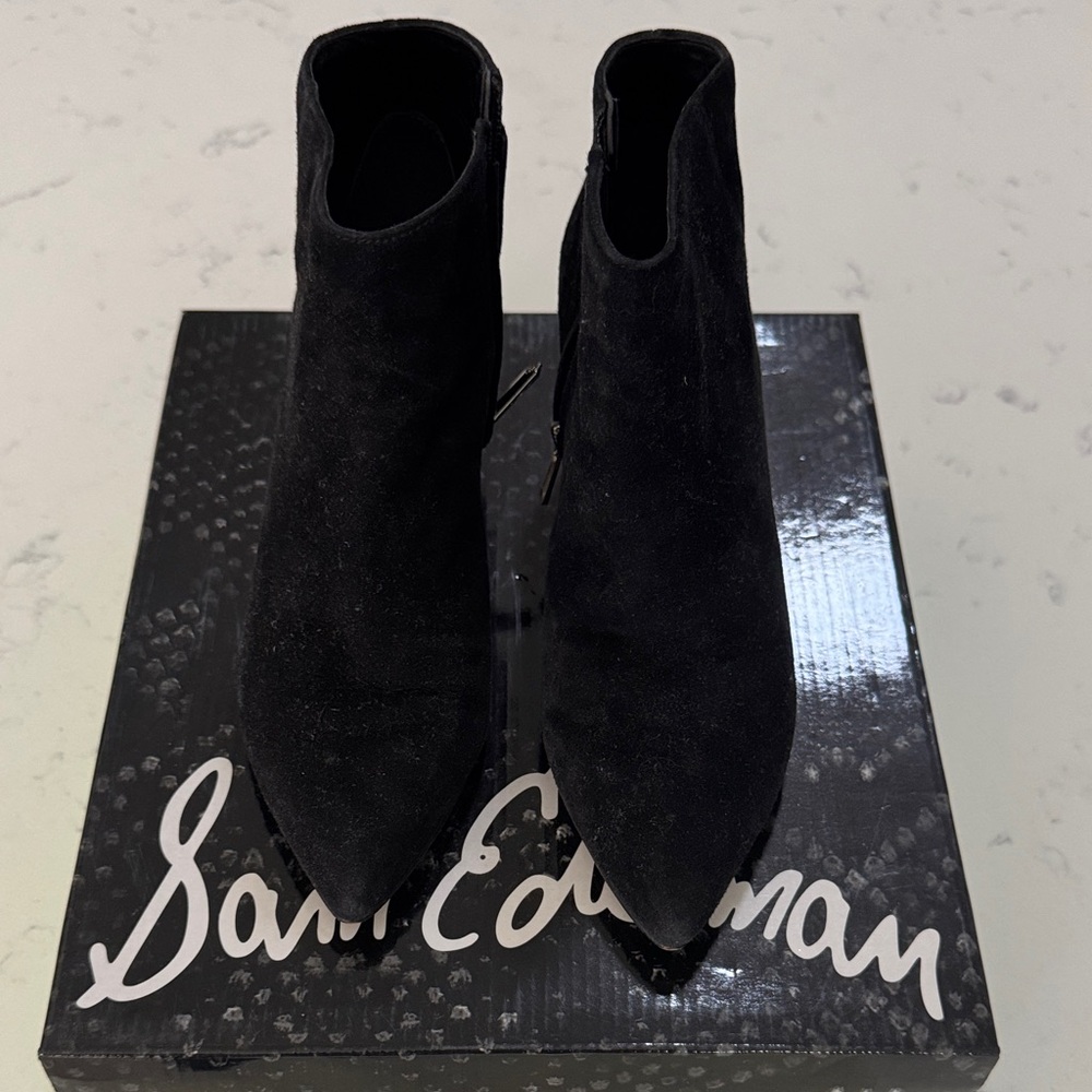 Sam Edelman Elegant Black Ankle Booties